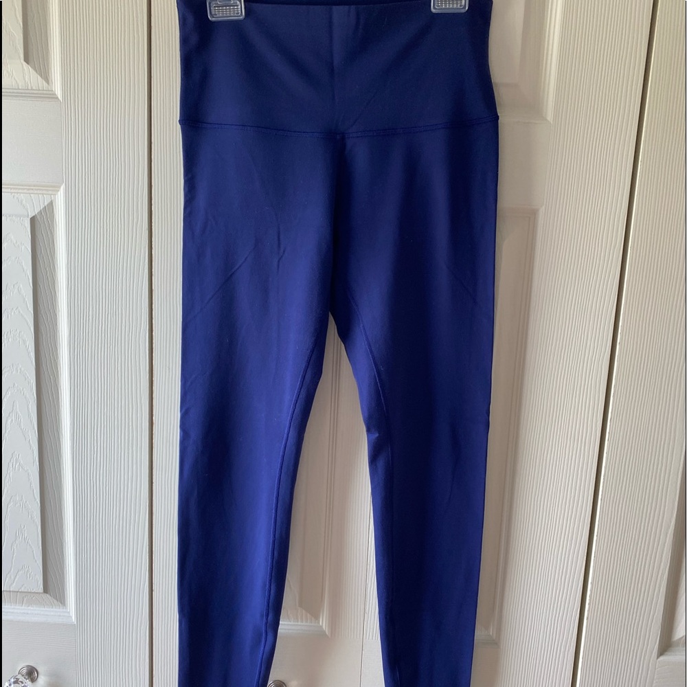 Navy blue lululemon leggings - Picture 1 of 4